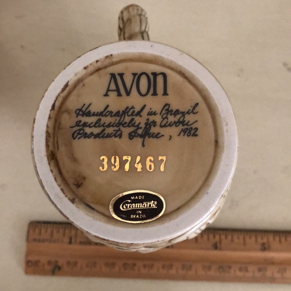 NIB 1982 Avon limited edition ship design beer stein handcrafted in Brazil. - Picture 15 of 16